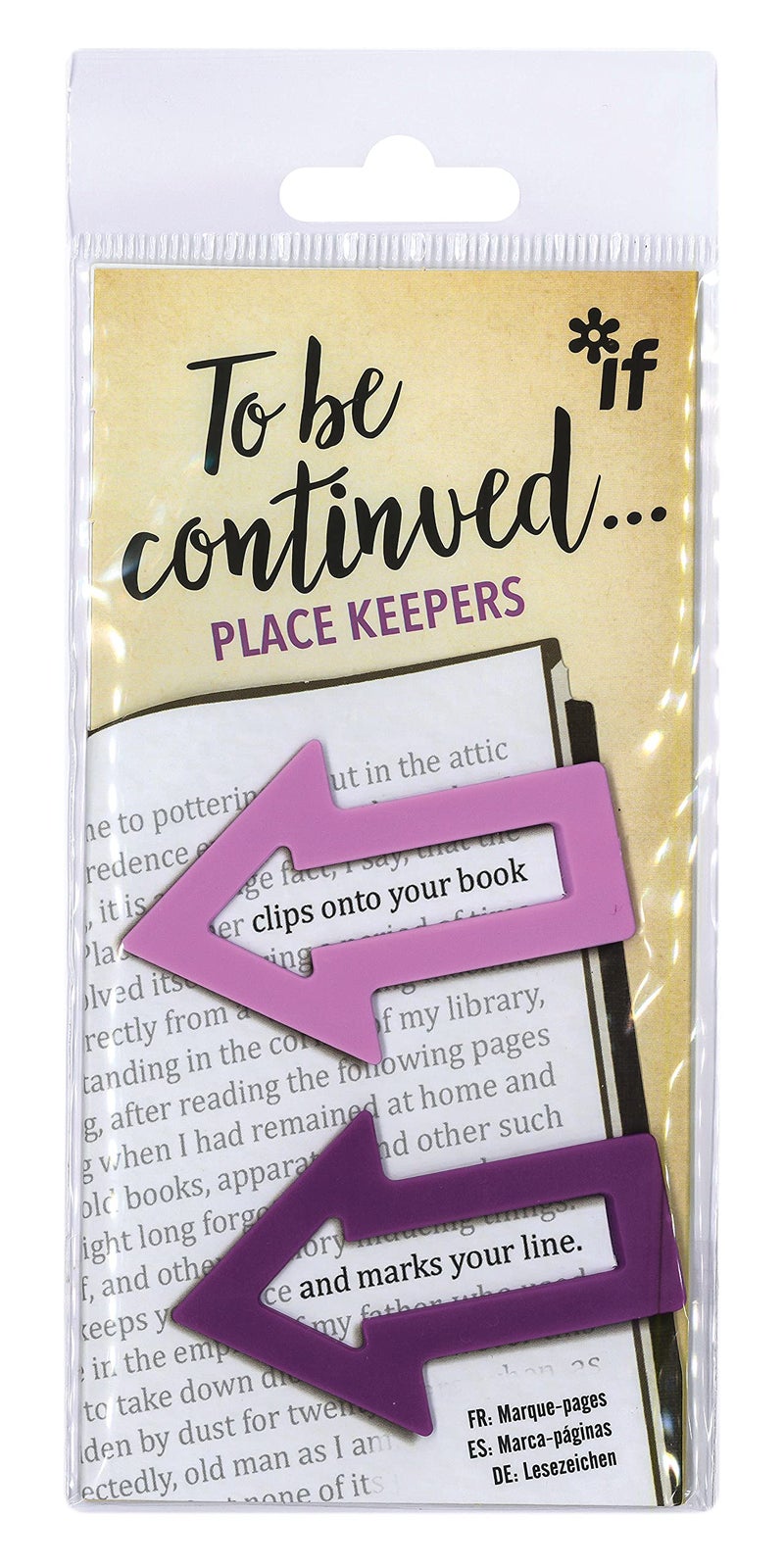 IF to Be Continued. Place Keepers - Purples - Image 1